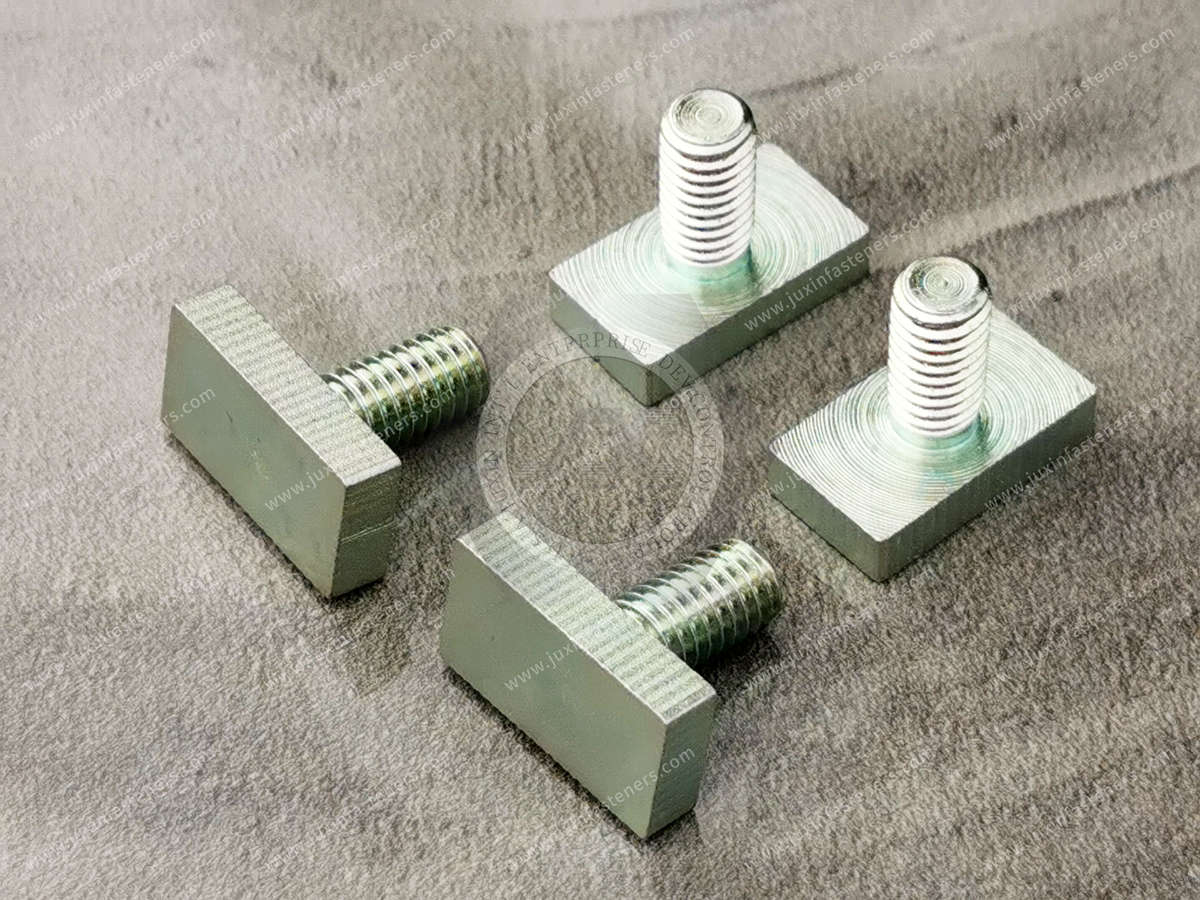 Low-Strength Grade A Steel Square Head Screws, JX-21JG443-M6-12-W18-10-ST, CNC carbon steel mechanical precision parts T-type auto parts screws, new energy vehicle manufacturing, automotive manufacturing application solutions, surface treatment electroplating environmental protection ROHS color zinc Low-Strength Grade A Steel Square Head Screws, JX-21JG443-M6-12-W18-10-ST, CNC carbon steel mechanical precision parts T-type auto parts screws, new energy vehicle manufacturing, automotive manufacturing application solutions, surface treatment electroplating environmental protection ROHS color zinc