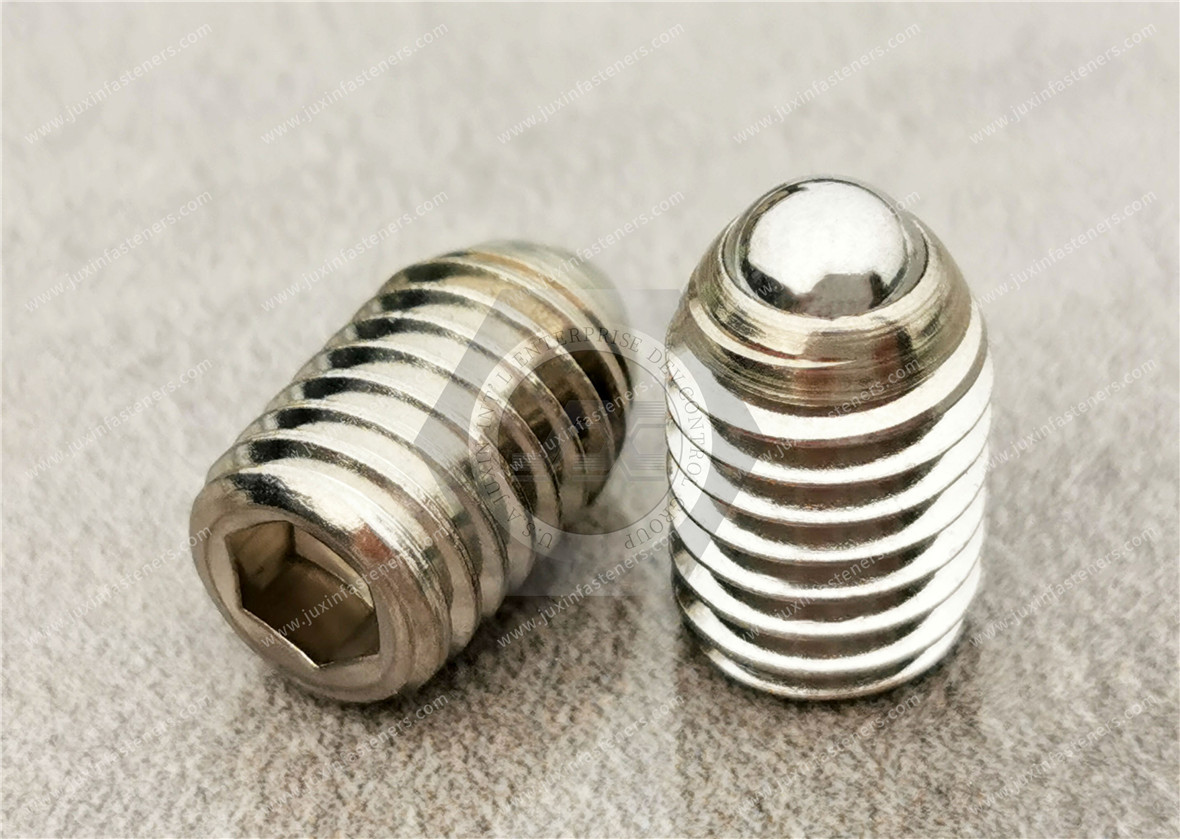 18-8 Stainless Steel Oval-Tip Set Screws 18-8 Stainless Steel Oval-Tip Set Screws