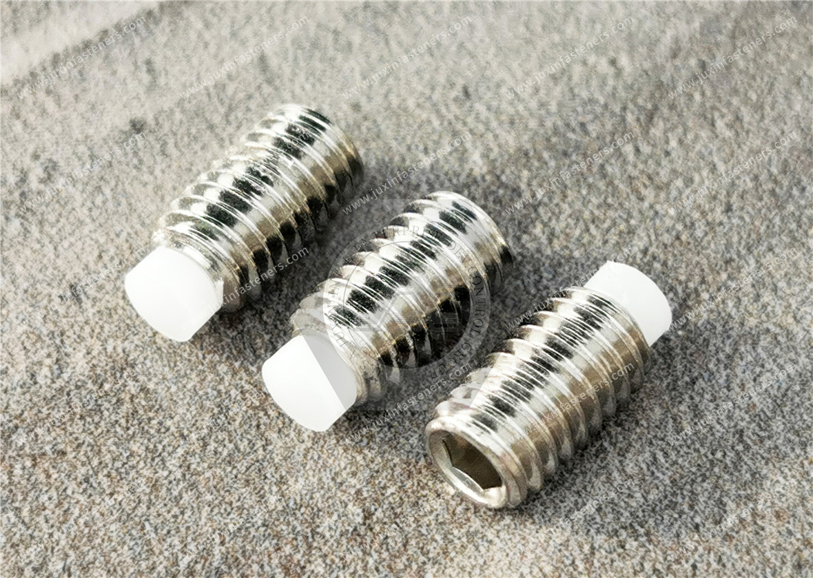Stainless Steel Nylon-Tip Set Screws Stainless Steel Nylon-Tip Set Screws
