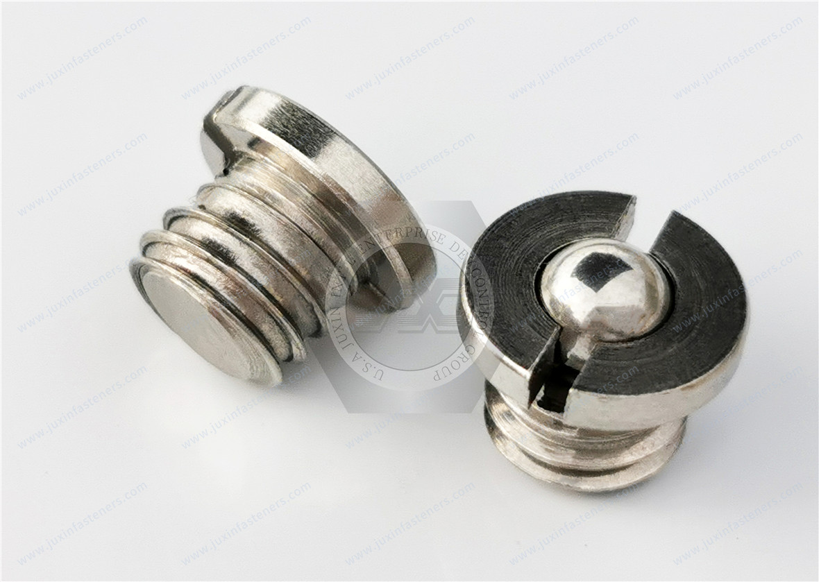 Slotted Ball-Nose Spring Plungers flange head Slotted Ball-Nose Spring Plungers flange head