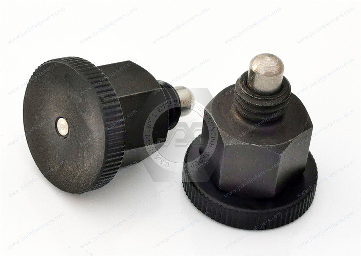 Knob Plunger Simplex Indexing Pin Reset Self-Locking Snap Locating Spring Pin Knob Plunger Simplex Indexing Pin Reset Self-Locking Snap Locating Spring Pin