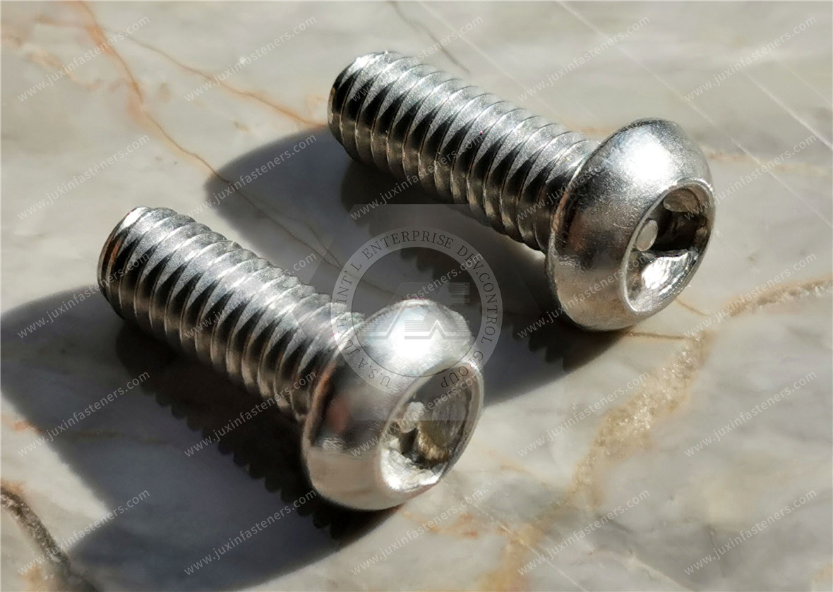 Stainless steel pan head triangle plum blossom with post-anti-theft Security Fasteners screws M3 M4 M5 M6*6 8 10 12 16 20 Stainless steel pan head triangle plum blossom with post-anti-theft Security Fasteners screws M3 M4 M5 M6*6 8 10 12 16 20