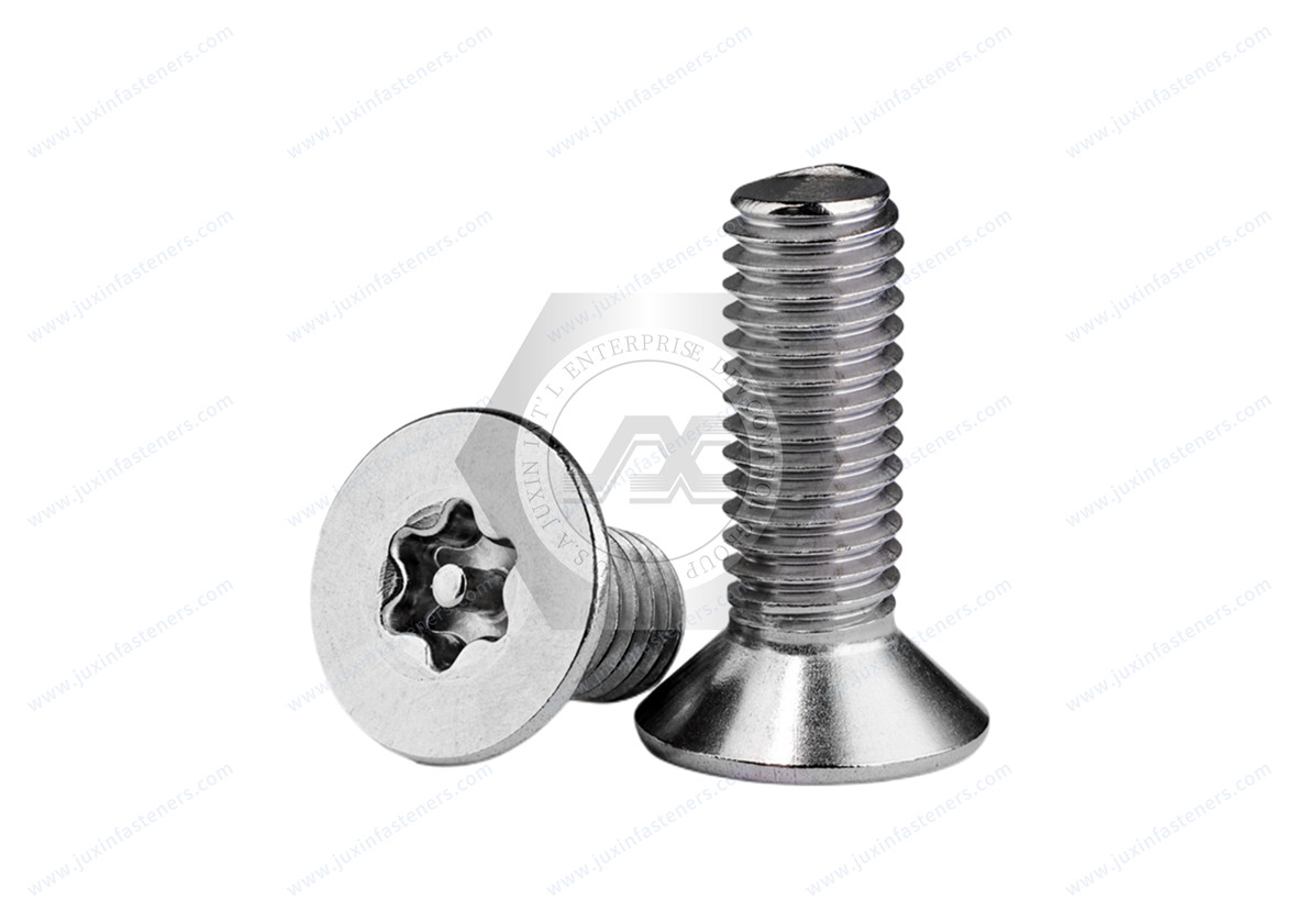 Stainless steel Tamper-Resistant Torx Flat Head Screws Stainless steel Tamper-Resistant Torx Flat Head Screws
