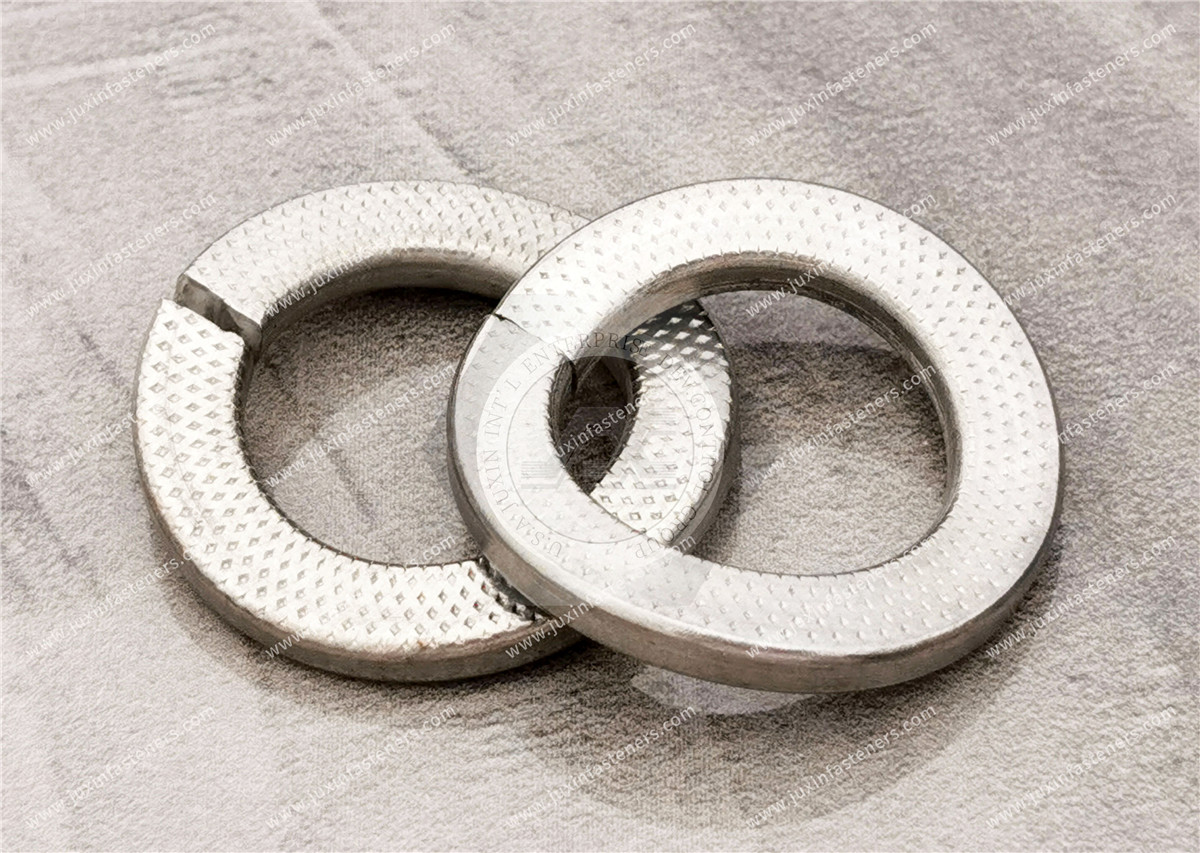 Pitted surface spring washer Pitted surface spring washer