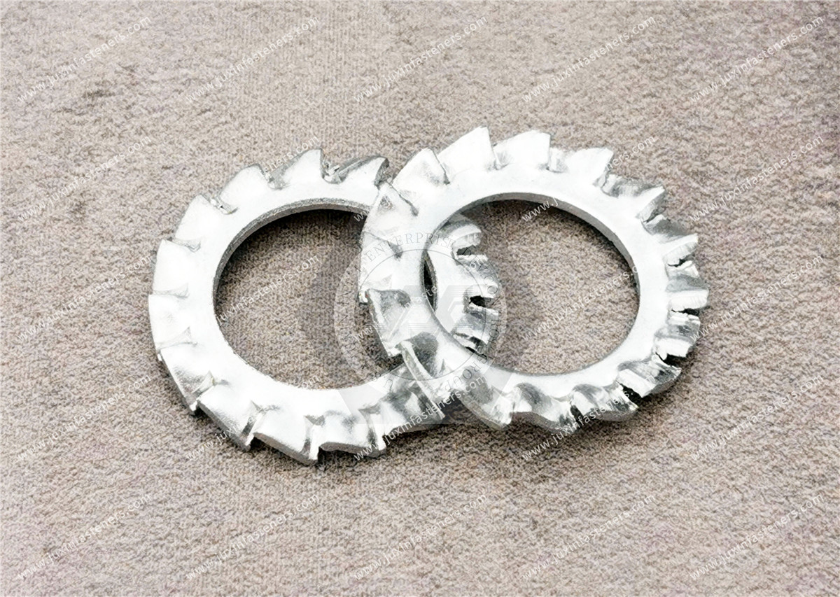Steel Serrated Lock Washers External Teeth Steel Serrated Lock Washers External Teeth