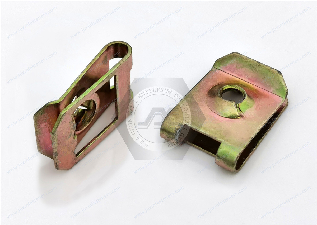 U Shape Wide-range Design Spring Nuts With Or Without Retaining Extrusion U Shape Wide-range Design Spring Nuts With Or Without Retaining Extrusion