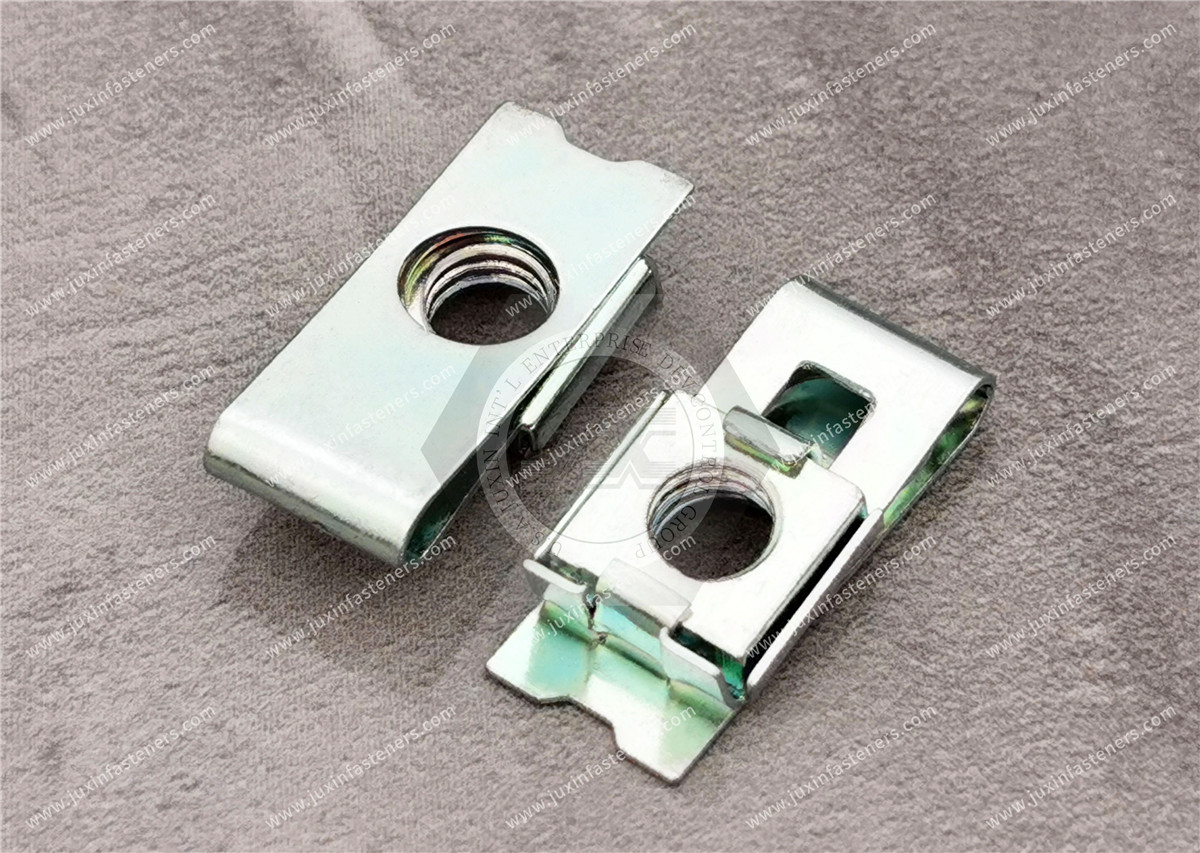 Clip-on nuts Clip-on nuts