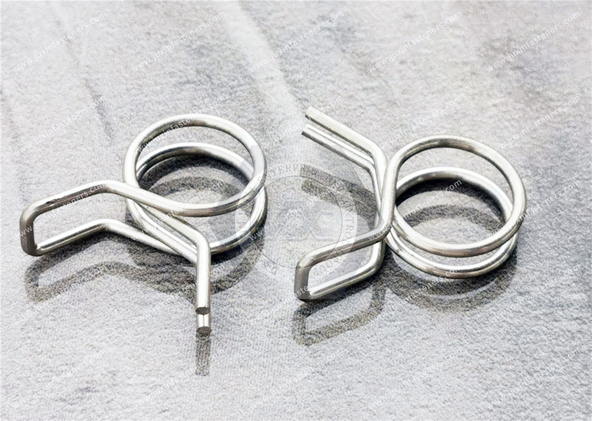 Stainless steel Constant-Tension Double Spring Clamps for Firm Hose and Tube Stainless steel Constant-Tension Double Spring Clamps for Firm Hose and Tube