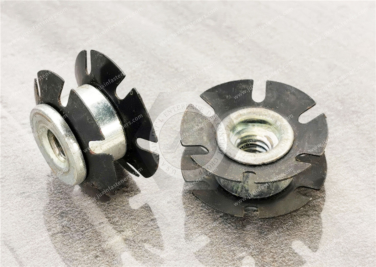 Spring Threaded inserts tube Star Insert Nuts Plum shrapnel nut Spring Threaded inserts tube Star Insert Nuts Plum shrapnel nut