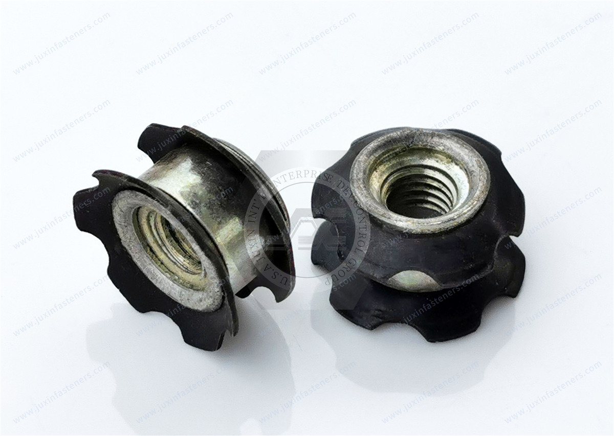 Spring Threaded inserts tube Star Insert Nuts Plum shrapnel nut Spring Threaded inserts tube Star Insert Nuts Plum shrapnel nut