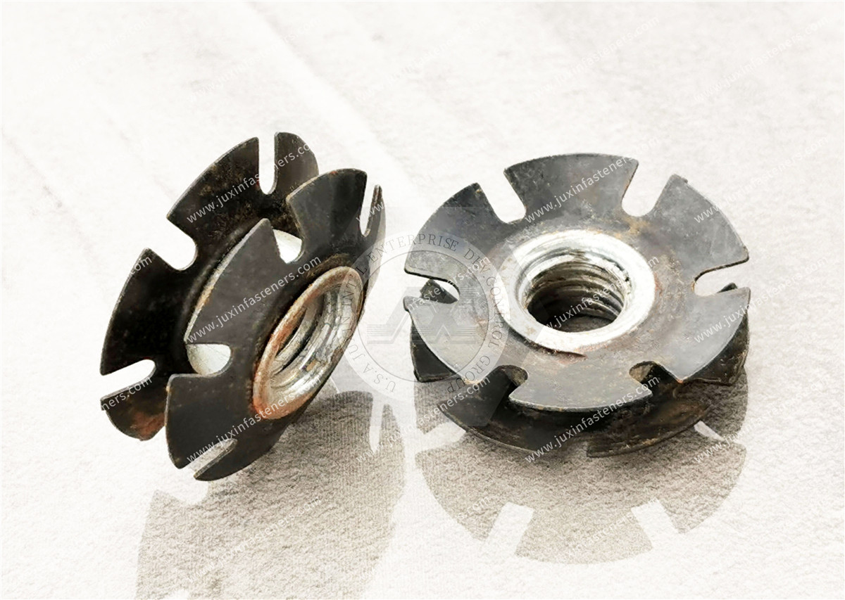 Spring Threaded inserts tube Star Insert Nuts Plum shrapnel nut Spring Threaded inserts tube Star Insert Nuts Plum shrapnel nut