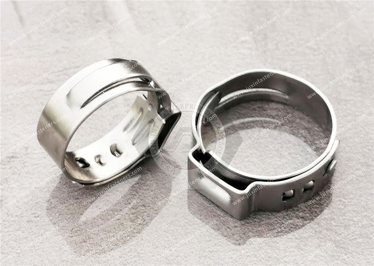 Stainless steel Single ear hose clamps Stainless steel Single ear hose clamps