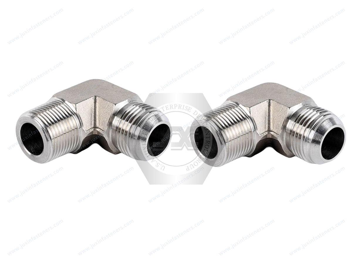 Q807 Clamping end type right angle joint body Q807 Clamping end type right angle joint body