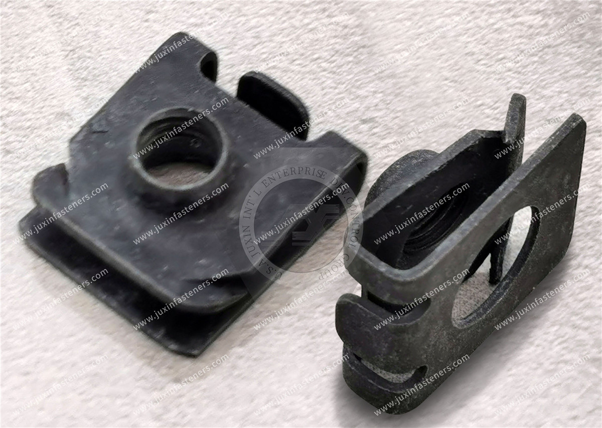 No-Slip Clip-On Barrel Nuts M6 No-Slip Clip-On Barrel Nuts M6