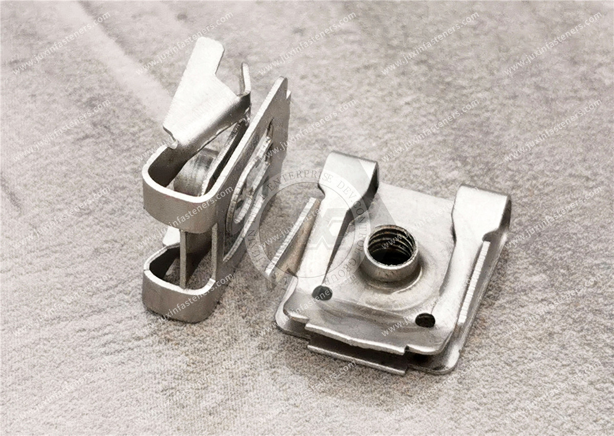 M5 Metric No-Slip Clip-On Barrel Nuts M5 Metric No-Slip Clip-On Barrel Nuts