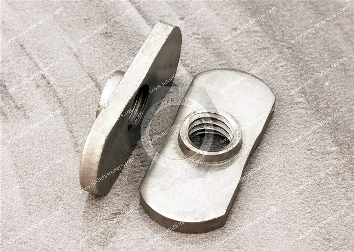 Stainless steel Low-Profile Narrow-Base Weld Nuts Stainless steel Low-Profile Narrow-Base Weld Nuts