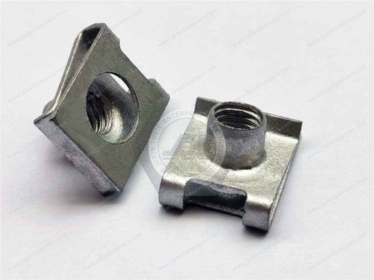 Steel No-Slip Clip-On Barrel Nuts Steel No-Slip Clip-On Barrel Nuts