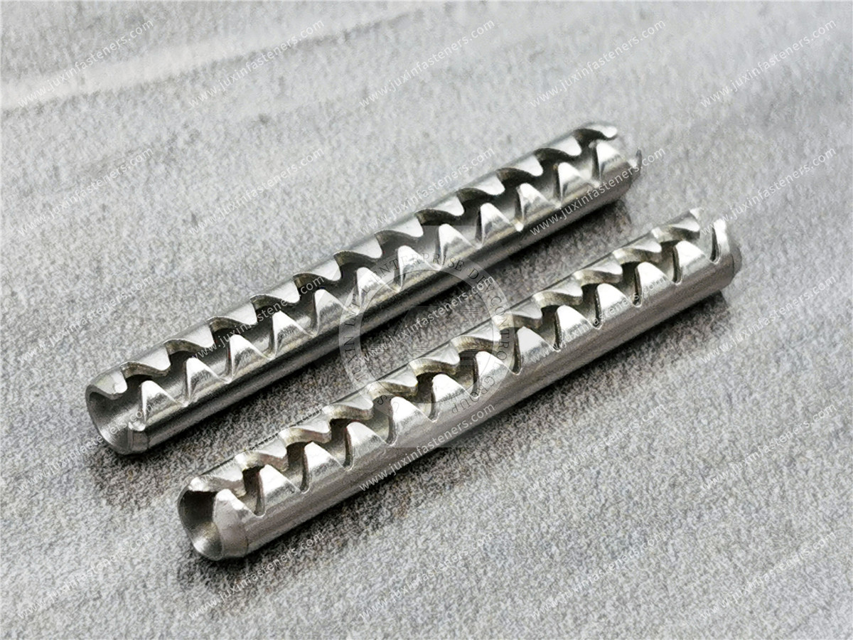 Tooth Slotted Spring Pins - Light Type Tooth Slotted Spring Pins - Light Type