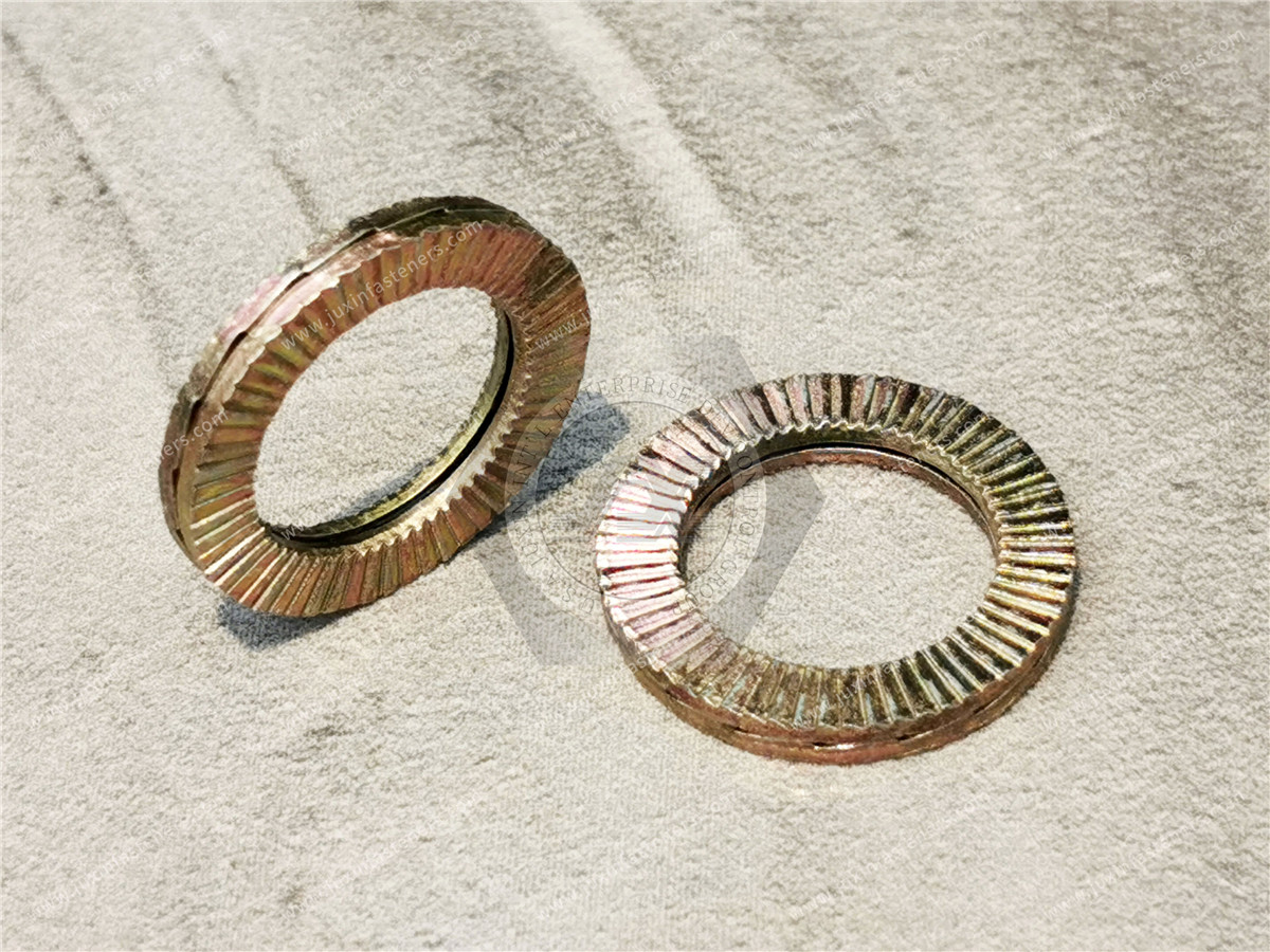Spring Steel Wedge Lock Washers Spring Steel Wedge Lock Washers