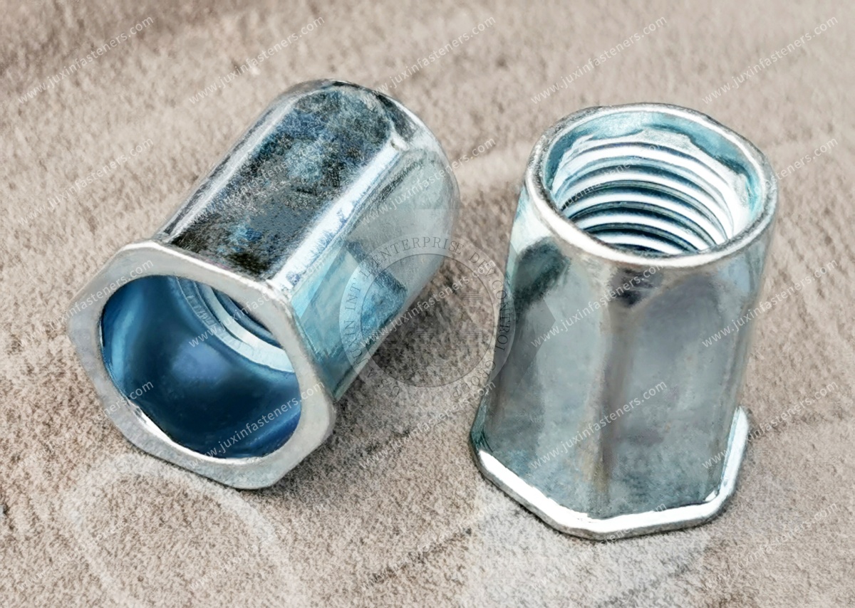 Thin head open end Full Hexagonal body blind rivet nuts --Open end Thin head open end Full Hexagonal body blind rivet nuts --Open end