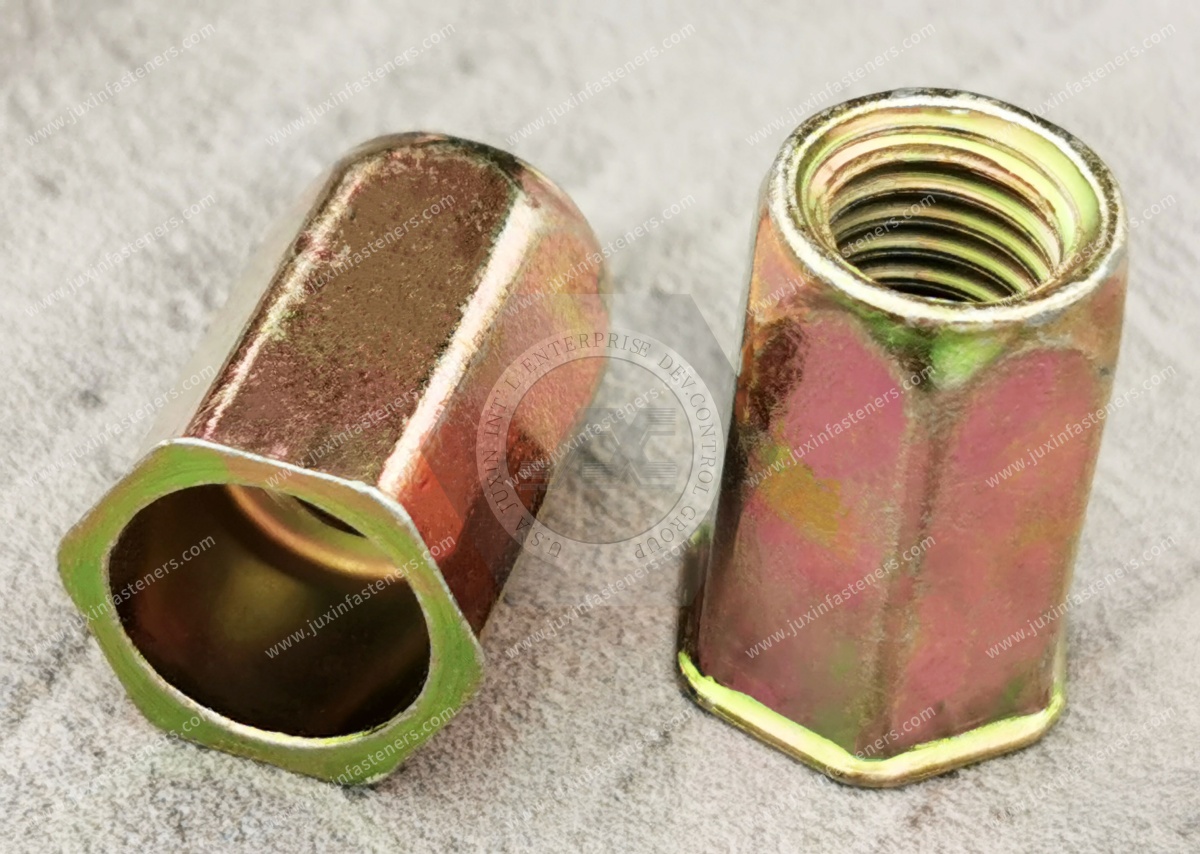 Thin head open end Full Hexagonal body blind rivet nuts --Open end Thin head open end Full Hexagonal body blind rivet nuts --Open end