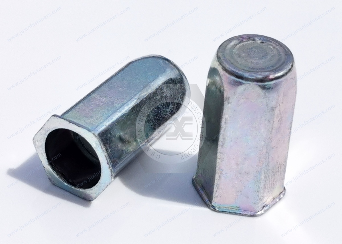 Thin head Closed end Hexagonal body blind rivet nuts --Closed end Thin head Closed end Hexagonal body blind rivet nuts --Closed end
