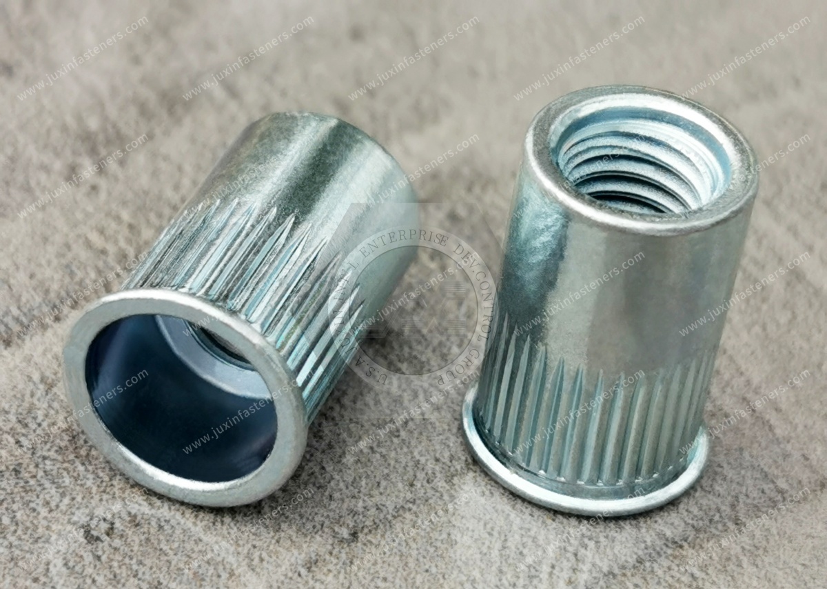 American Standard Thin Head Open End Round Body Knurled Blind Rivet Nuts—Open End American Standard Thin Head Open End Round Body Knurled Blind Rivet Nuts—Open End