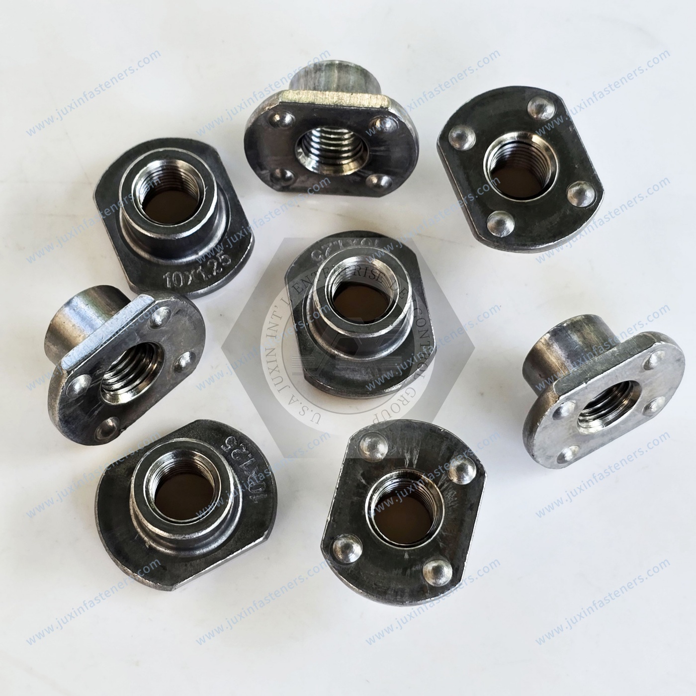 Metric Steel Narrow-Base Weld Nuts Metric Steel Narrow-Base Weld Nuts