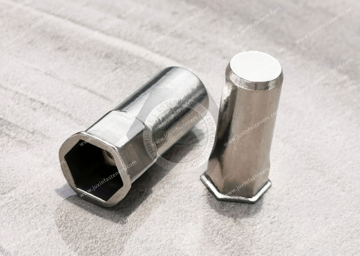 Thin Head Closed end Part Hexagonal body Blind Rivet Nuts—Closed End Thin Head Closed end Part Hexagonal body Blind Rivet Nuts—Closed End