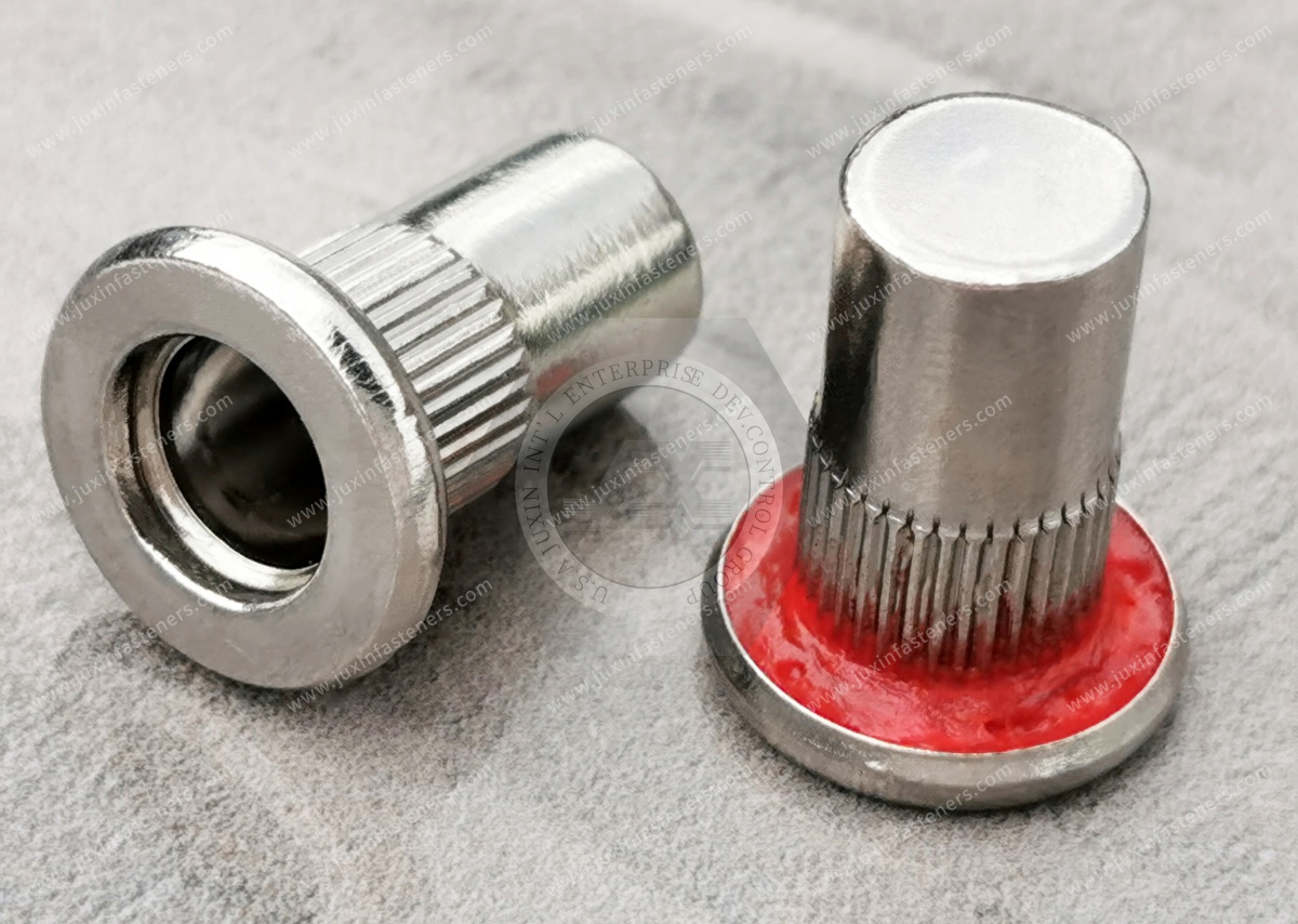 Flat Head Closed end Round Body Knurled Blind Rivet Nuts—Closed End Flat Head Closed end Round Body Knurled Blind Rivet Nuts—Closed End