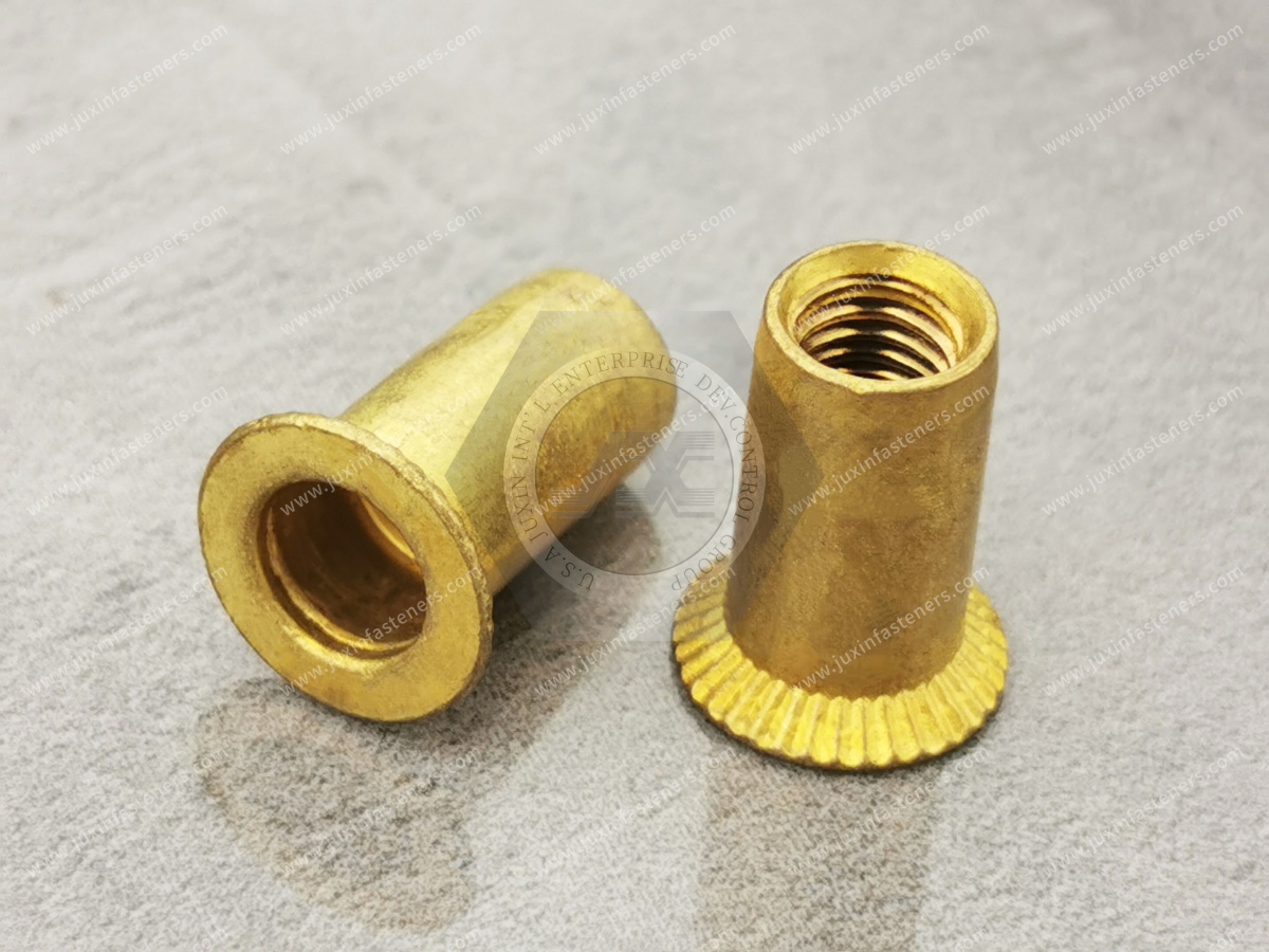 Countersunk Head Open Round Body Plain Blind Rivet Nuts—Open End Countersunk Head Open Round Body Plain Blind Rivet Nuts—Open End