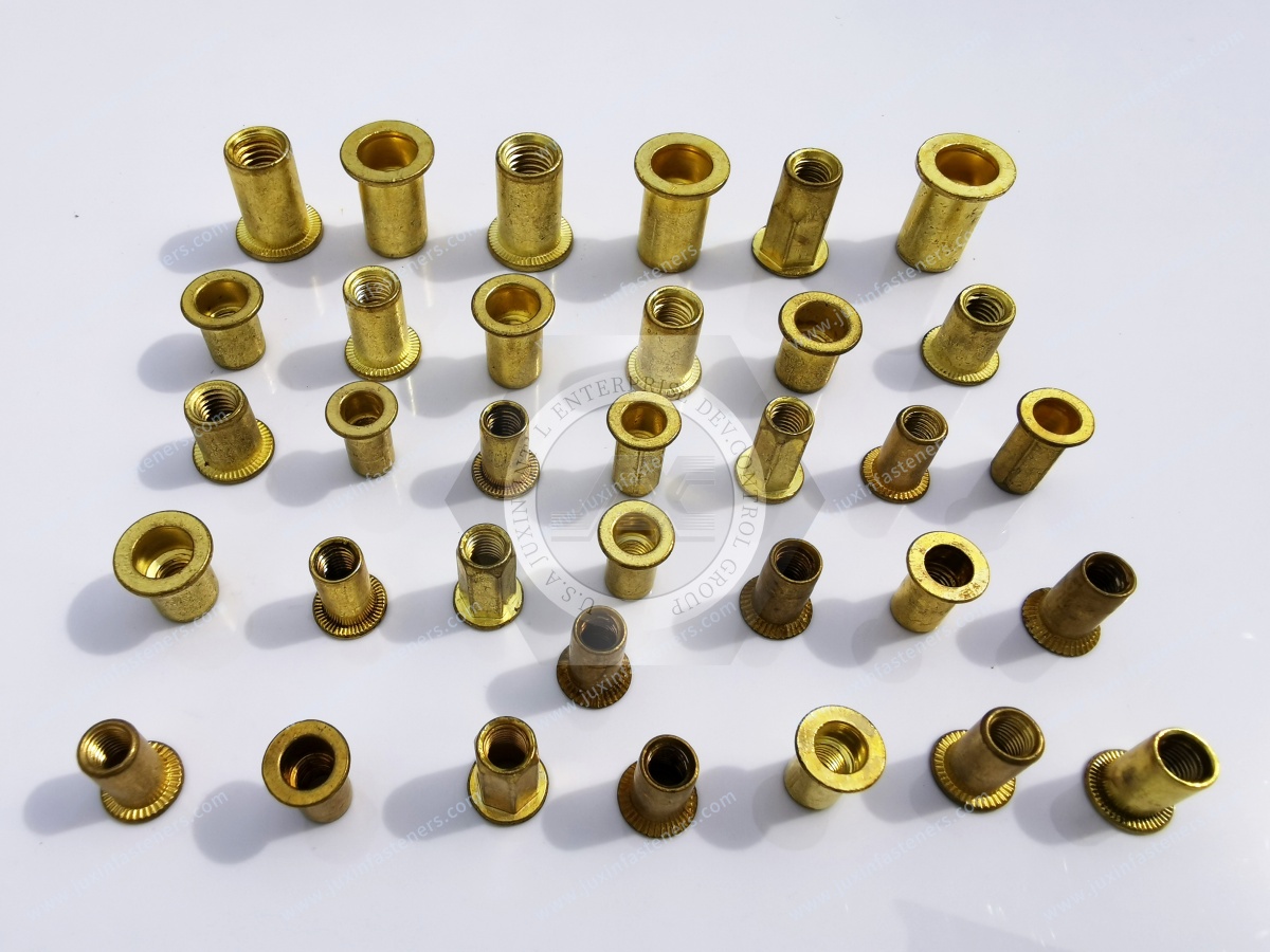 Countersunk Head Open Round Body Plain Blind Rivet Nuts—Open End Countersunk Head Open Round Body Plain Blind Rivet Nuts—Open End