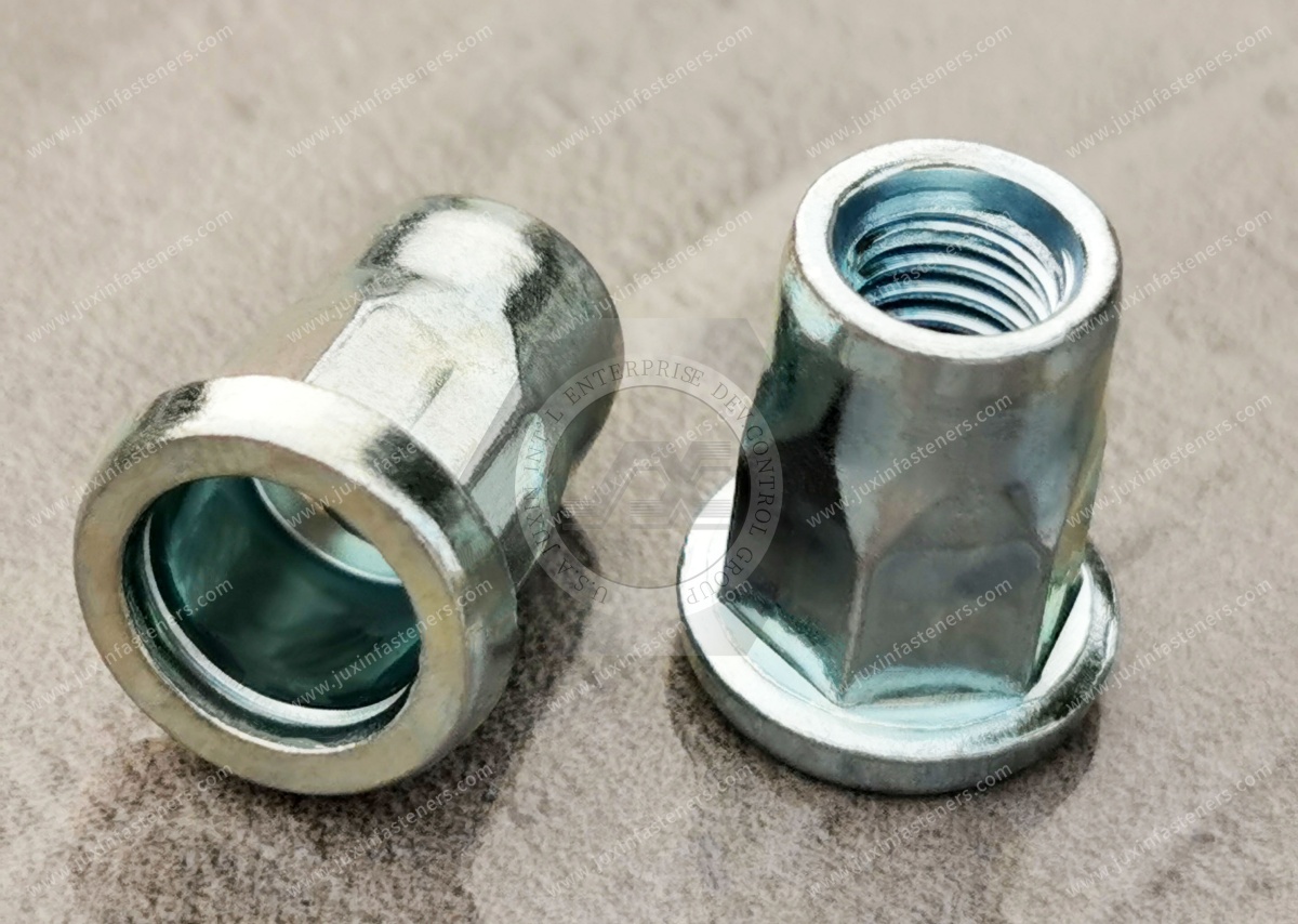 High Flat Head Open end Part Hexagonal body Blind Rivet Nuts—Open End High Flat Head Open end Part Hexagonal body Blind Rivet Nuts—Open End