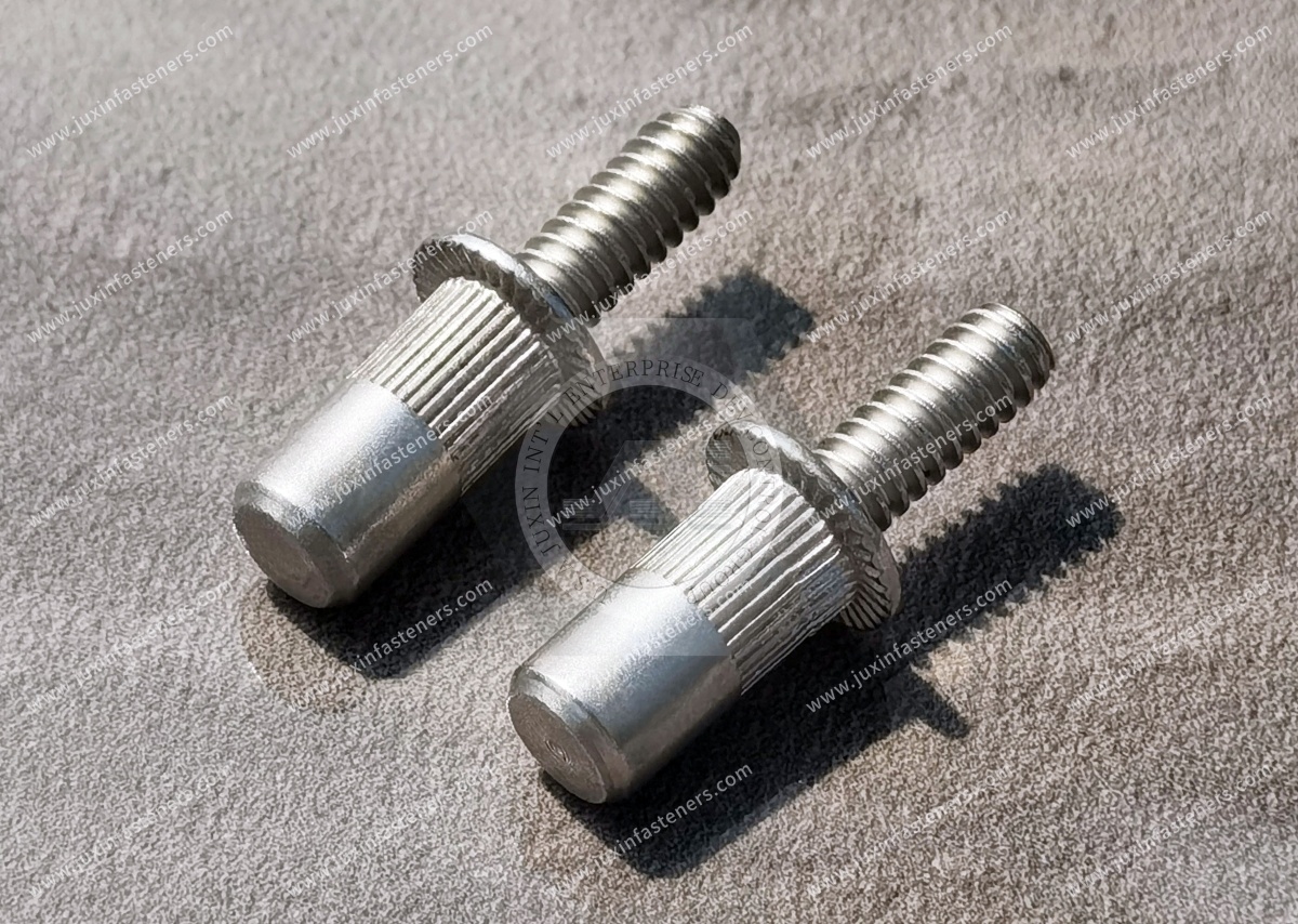 Flat Head Body Knurled Blind Rivet Studs Flat Head Body Knurled Blind Rivet Studs