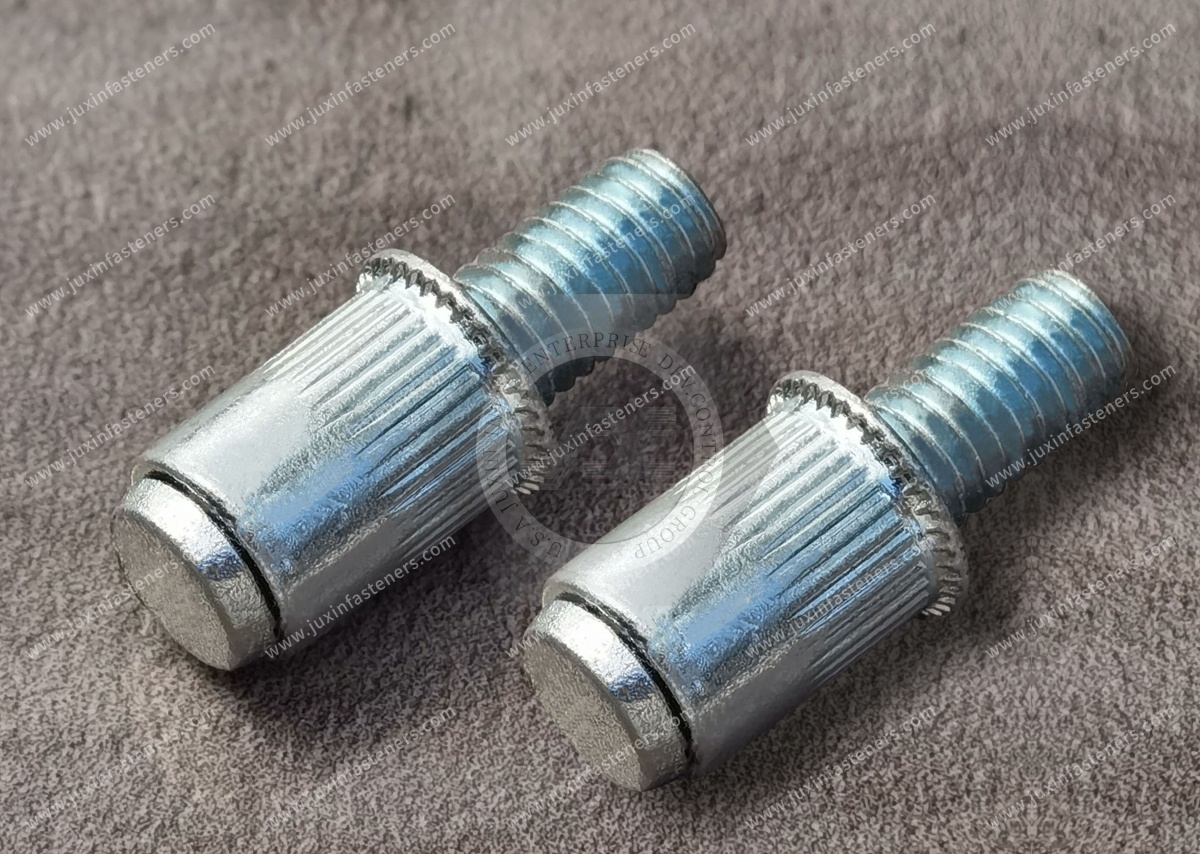Thin Head Body Knurled Blind Rivet Studs Thin Head Body Knurled Blind Rivet Studs