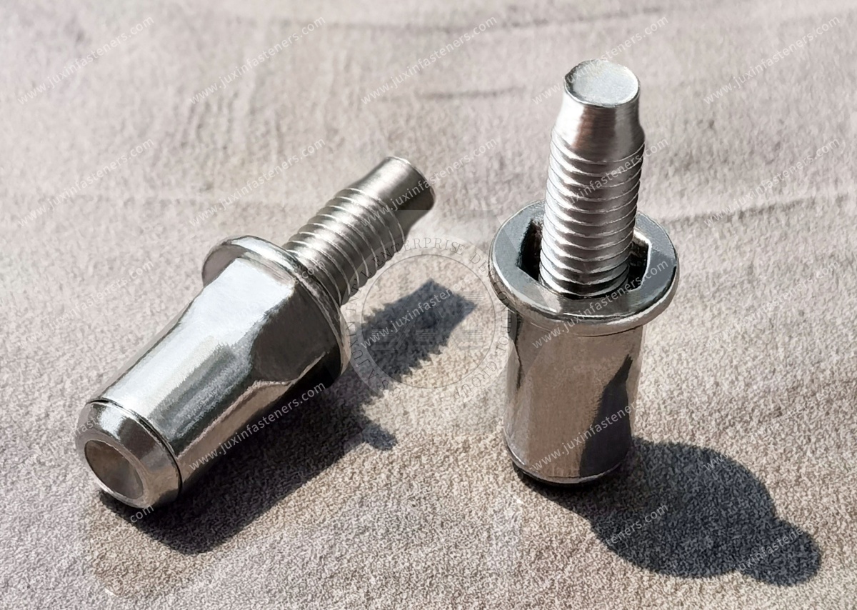Flat Head Part Hexagonal Body Blind Rivet Studs Flat Head Part Hexagonal Body Blind Rivet Studs