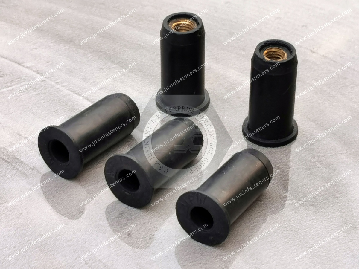 Elastic – Fasteners for vibrating components, Vibration damping characteristics Elastic – Fasteners for vibrating components, Vibration damping characteristics