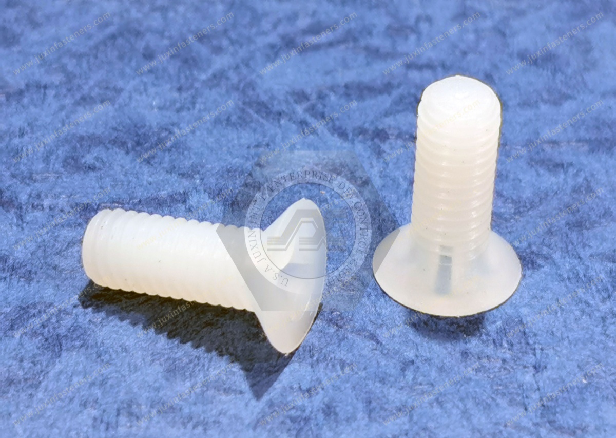 Metric Nylon66 Phillips Flat Head Screws Metric Nylon66 Phillips Flat Head Screws