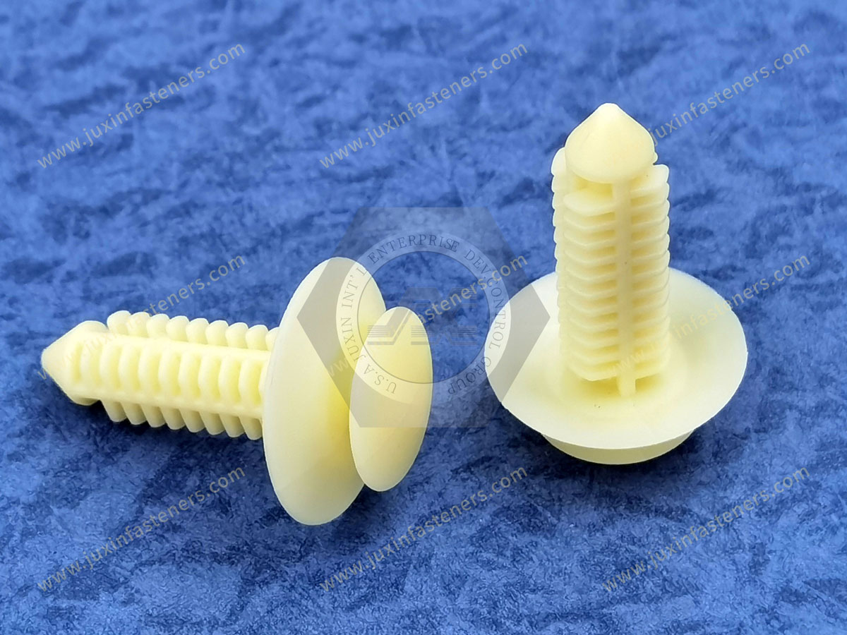 JX-13M05402 General Plastic Barbed Push Rivets Fasteners For Automotive JX-13M05402 General Plastic Barbed Push Rivets Fasteners For Automotive