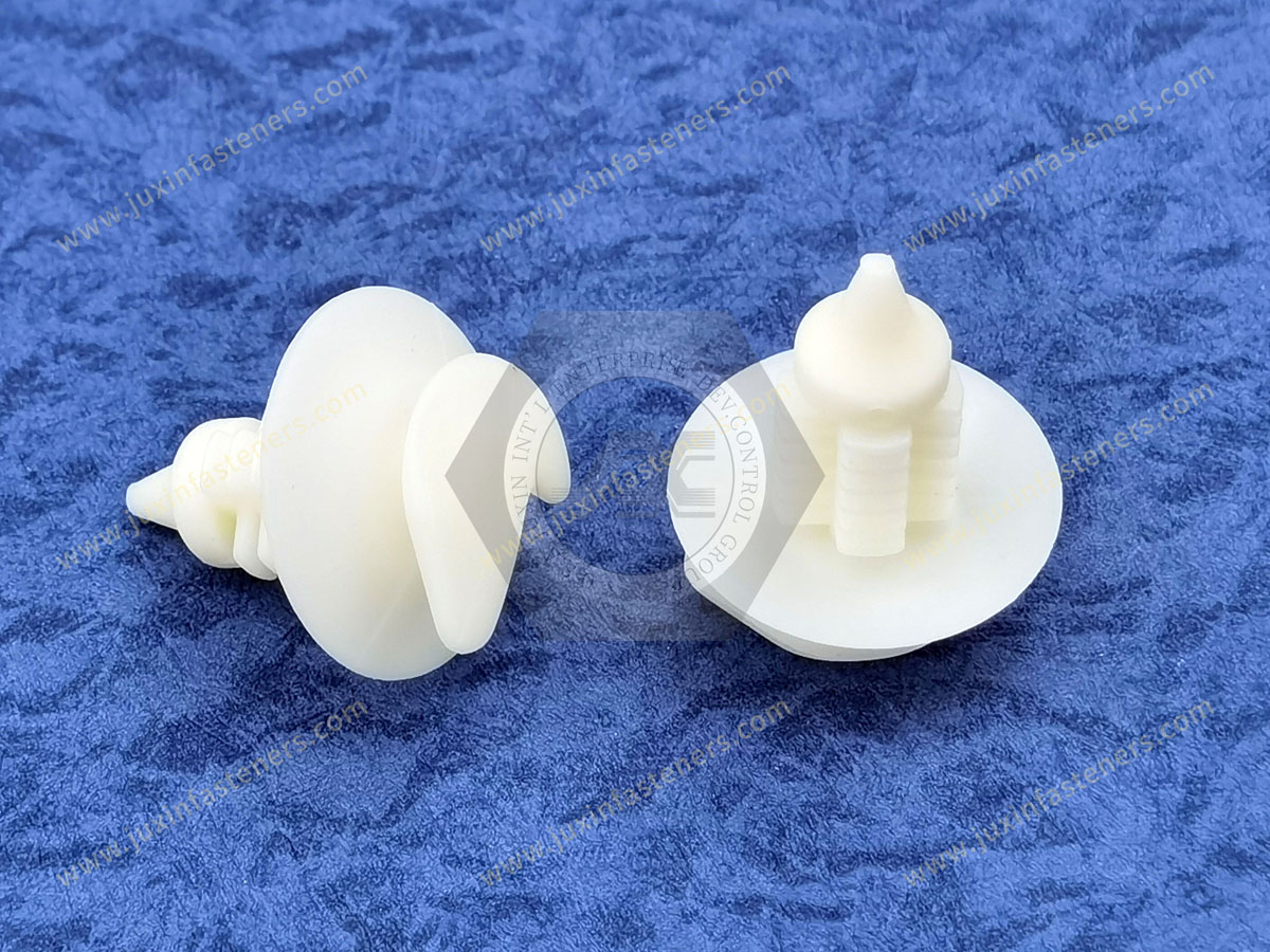 JX-13M05558 General Plastic Barbed Screw Rivets For Automotive