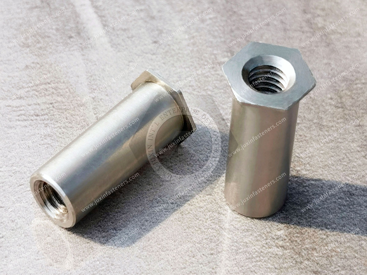 Thru-Hole Threaded Standoffs for Installation into Stainless Steel - Type JX-SOO, JX-SOOS Thru-Hole Threaded Standoffs for Installation into Stainless Steel - Type JX-SOO, JX-SOOS