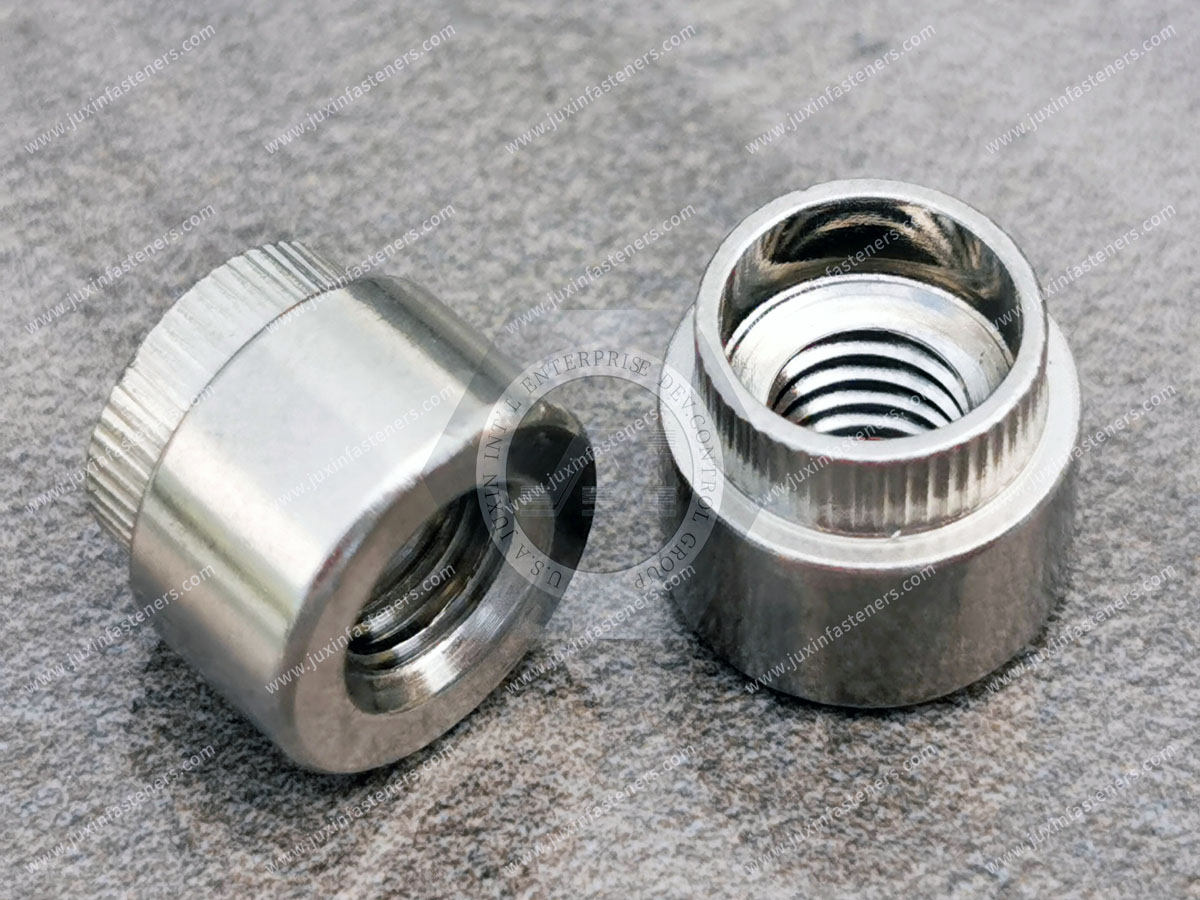 Knurled Flare-in nuts Knurled Flare-in nuts