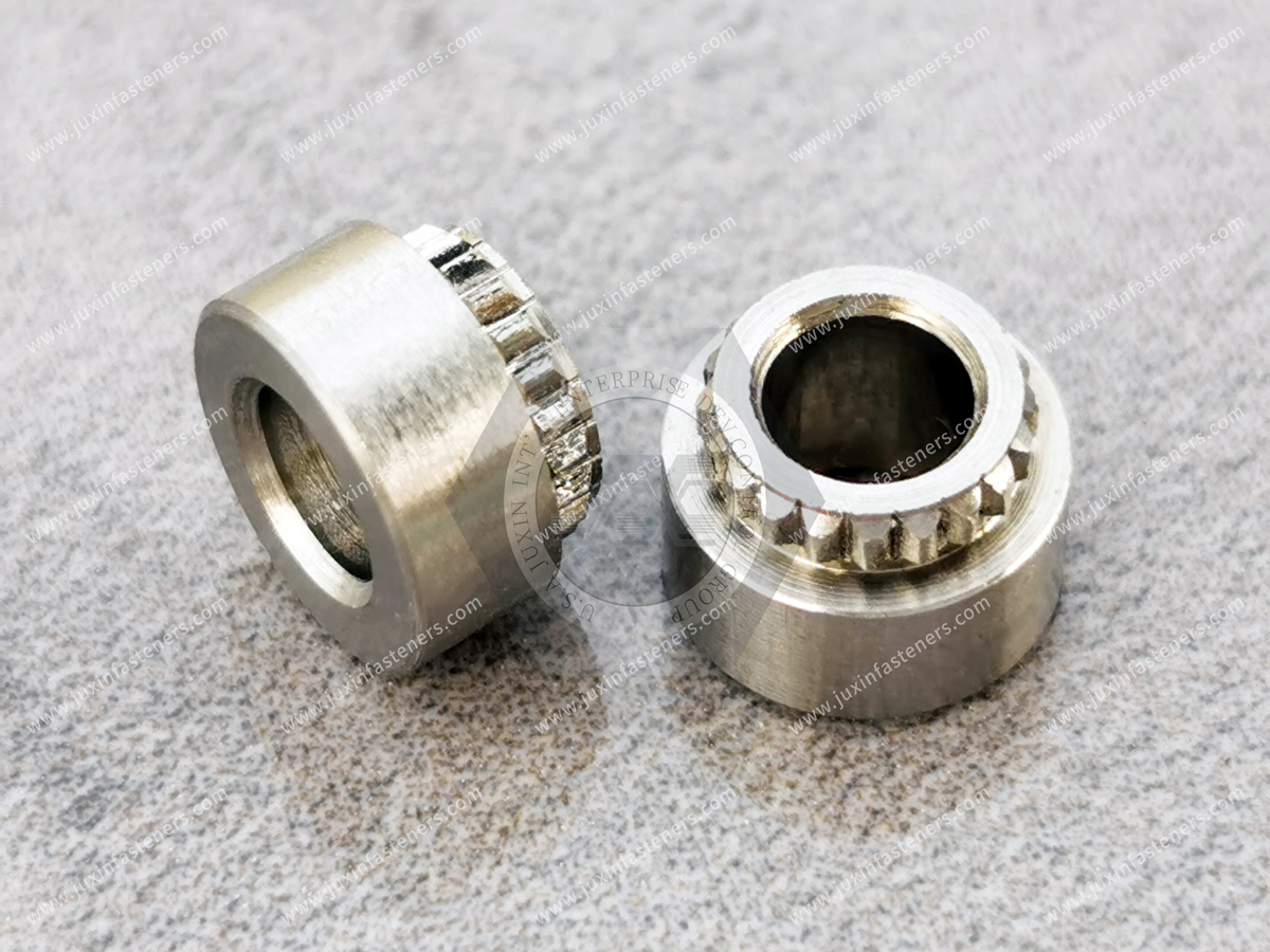 Broaching nuts Non-thread Thru-Hole - Types JX-KFE, KFSE Broaching nuts Non-thread Thru-Hole - Types JX-KFE, KFSE