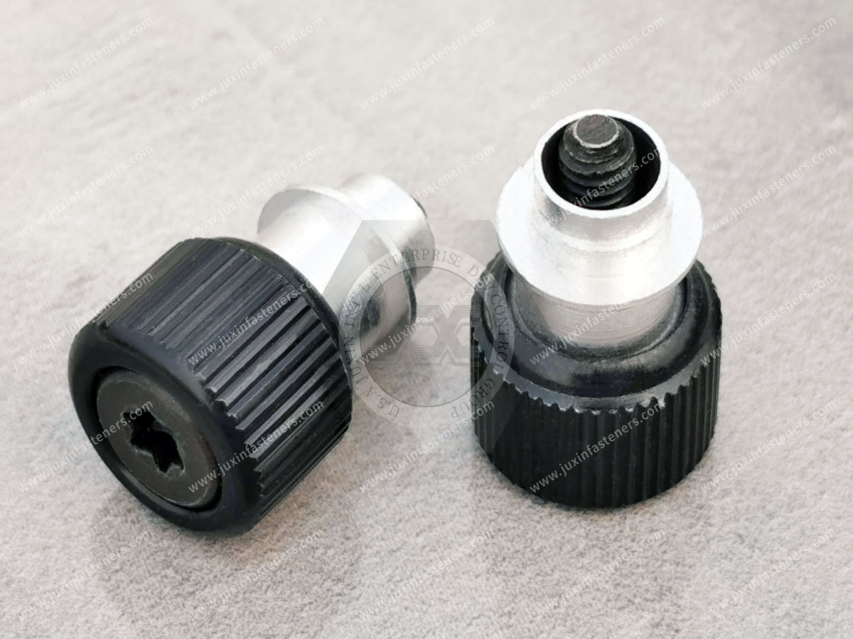 Large Knob, Spring-Loaded – Types JX-PF51, JX-PF52 Large Knob, Spring-Loaded – Types JX-PF51, JX-PF52