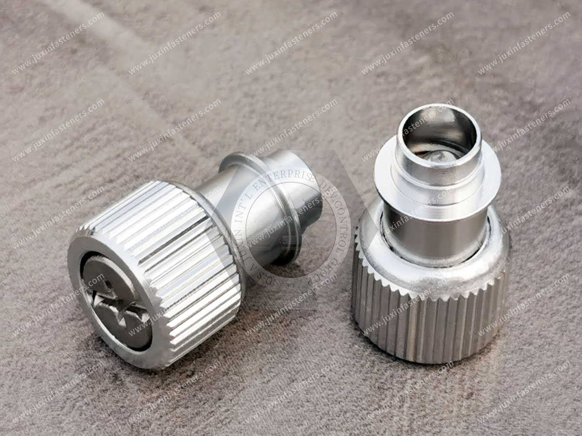 Large Knob, Spring-Loaded – Types JX-PF51, JX-PF52 Large Knob, Spring-Loaded – Types JX-PF51, JX-PF52