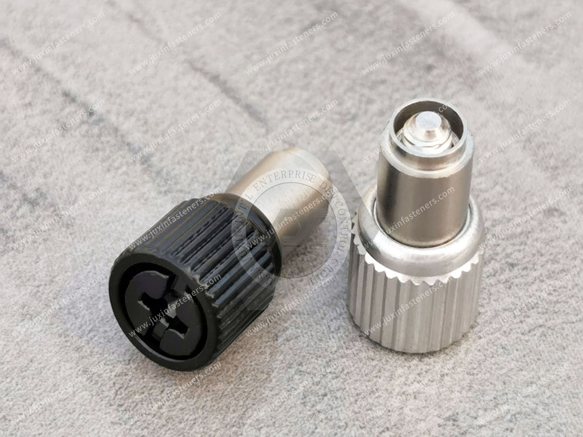 Large Knob, Spring-Loaded – Types JX-PF09 Large Knob, Spring-Loaded – Types JX-PF09