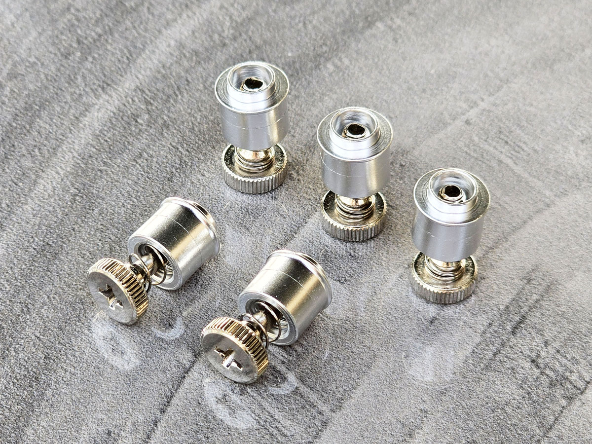 Captive Panel Screw, Screw Head, Spring-loaded, Flare Mount - Metric Type JX-PF7MF Captive Panel Screw, Screw Head, Spring-loaded, Flare Mount - Metric Type JX-PF7MF