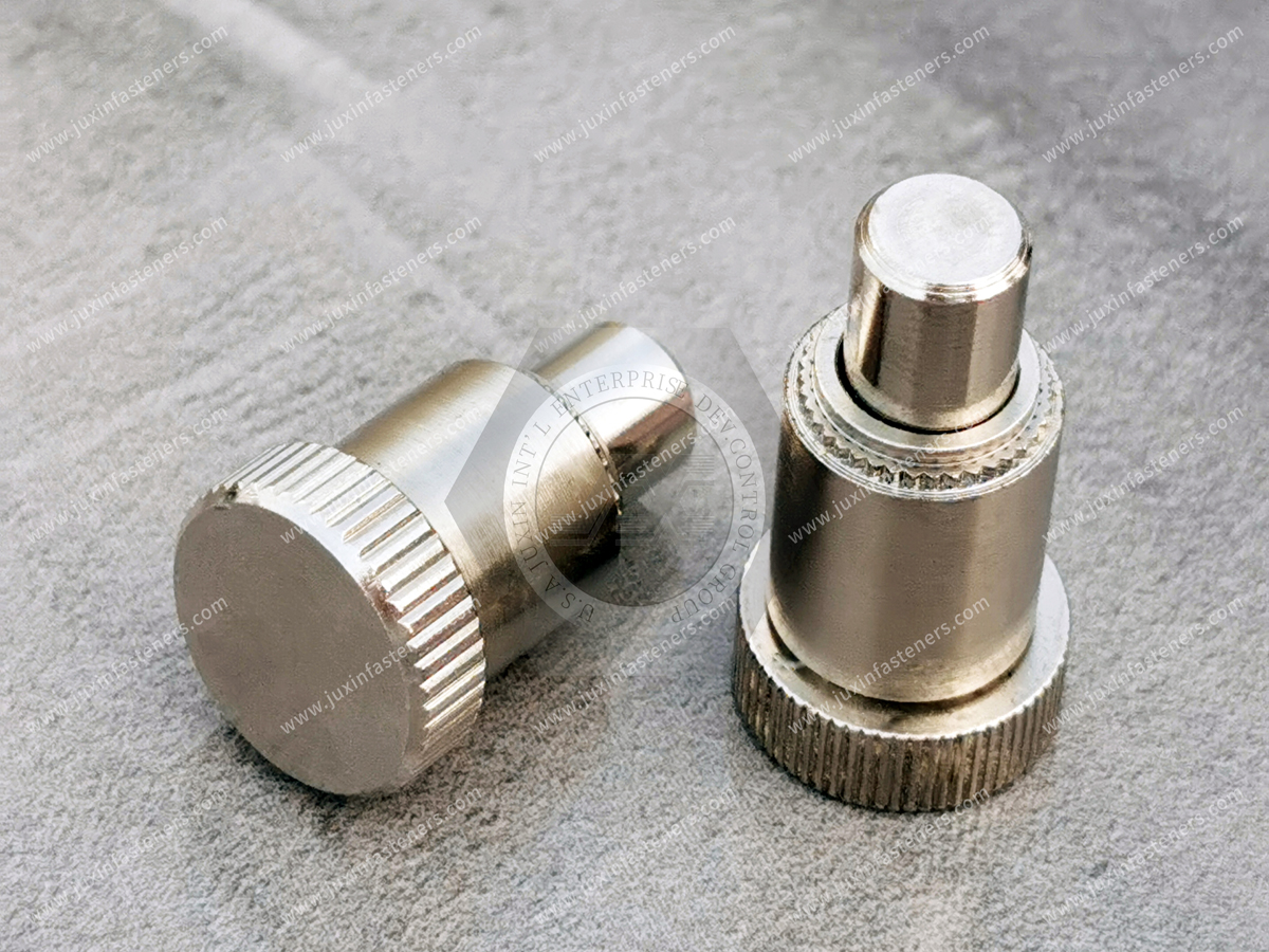 Captive Panel Screw, Screw Head, Spring-loaded, Flare Mount - Metric Captive Panel Screw, Screw Head, Spring-loaded, Flare Mount - Metric