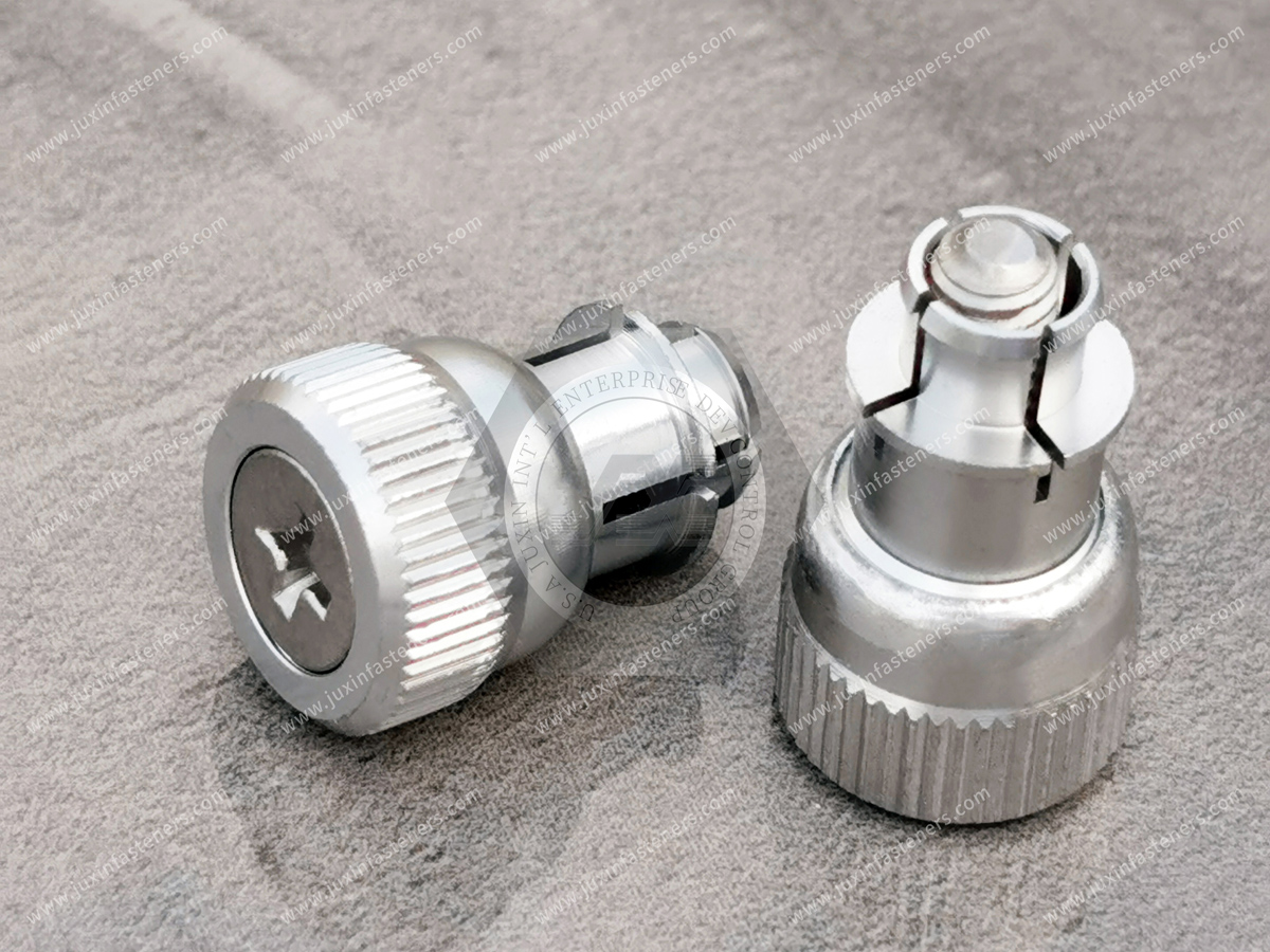 Large Knob, Spring-loaded – Types JX-PF18, JX-PF28, JX-PF38 Large Knob, Spring-loaded – Types JX-PF18, JX-PF28, JX-PF38