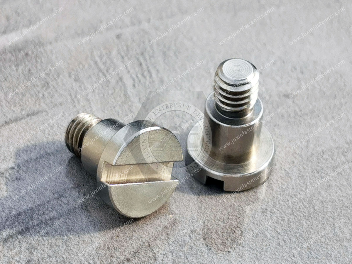Slotted Pan Head Screws With Shoulder Slotted Pan Head Screws With Shoulder